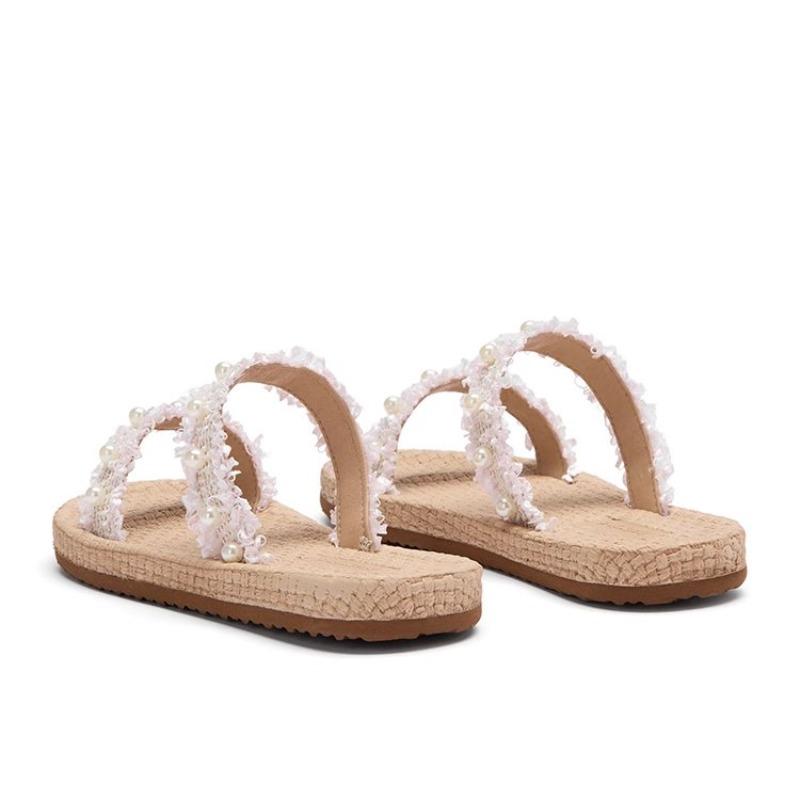 Fashion Summer Women Slippers Flip-flops Solid Beach Slip On Shoes Ladies Flats Casual Slippers Outdoors Slippers Slide Zapatillas Mujer