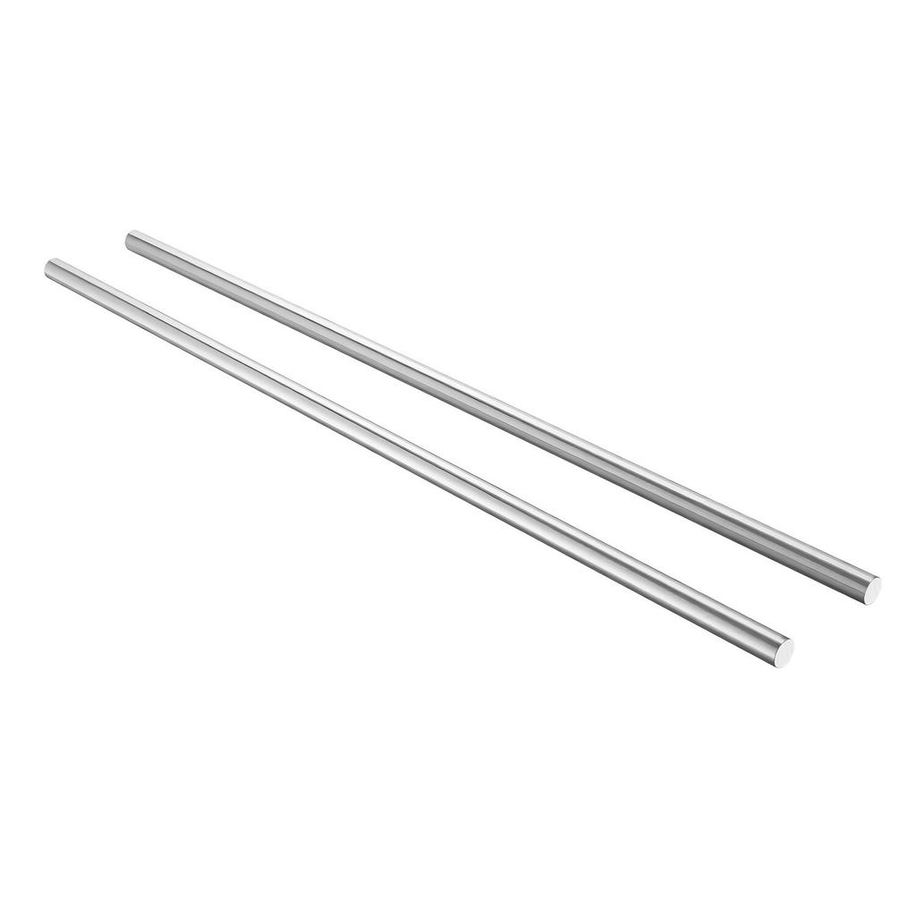 2PCS Linear Motion Rod, 25 mm x 1000 mm (0.98 x 39.4 in), SFC25 Carbon Steel Linear Rod Shaft, Anti Rust and High Precision, High Hardness Shaft, for