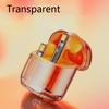 Wireless   Earbuds Translucent Body Design Low Latency 2 Way   Game Sports Earbuds for Outdoor