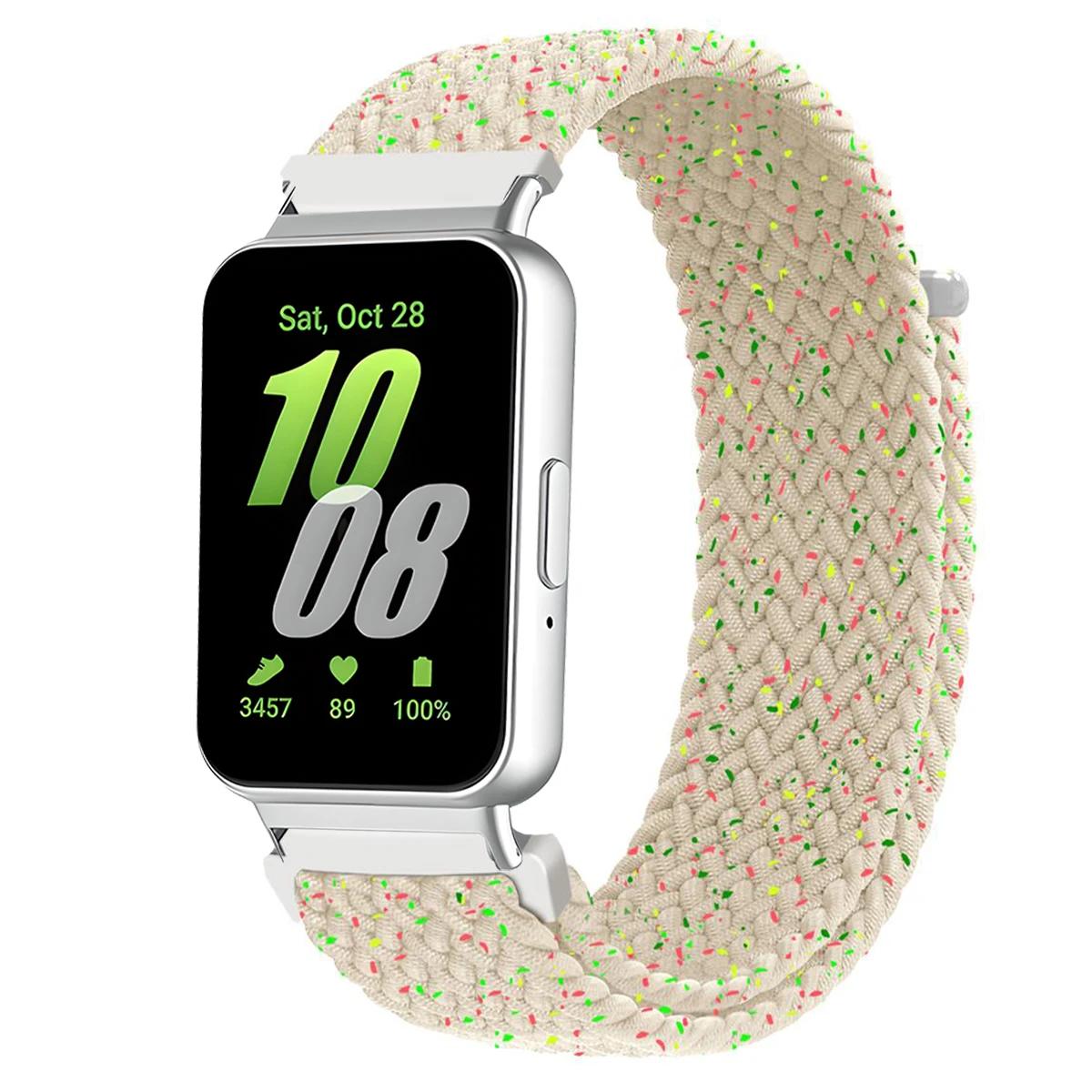 

Bands for Galaxy Fit 3 Strap Accessories Sport Nylon Braided Adjustable Replacement correa bracelet for Samsung Galaxy fit3 band for galaxy fit 3