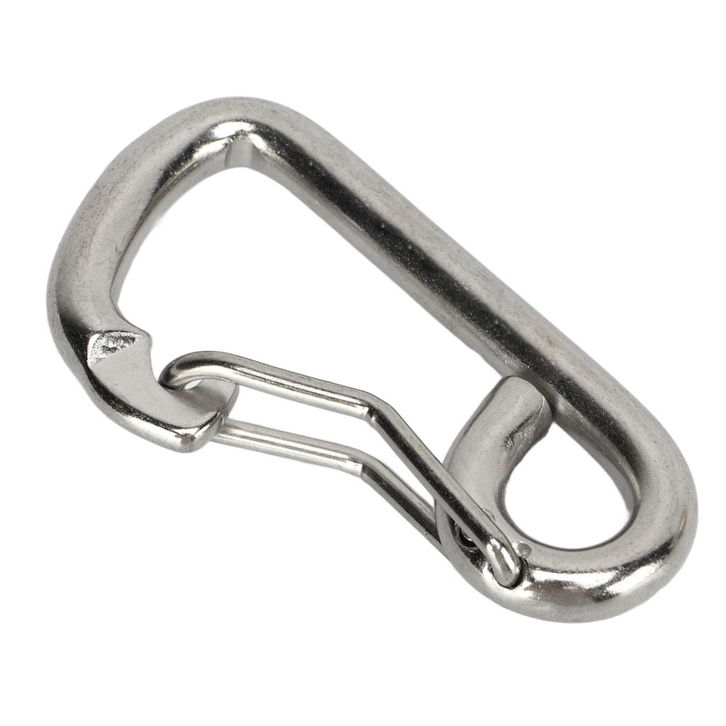 Spring Snap Hook Carabiner 316 Stainless Steel Marine Grade Heavy Duty Spring Snap Hooks for Diving Equipment