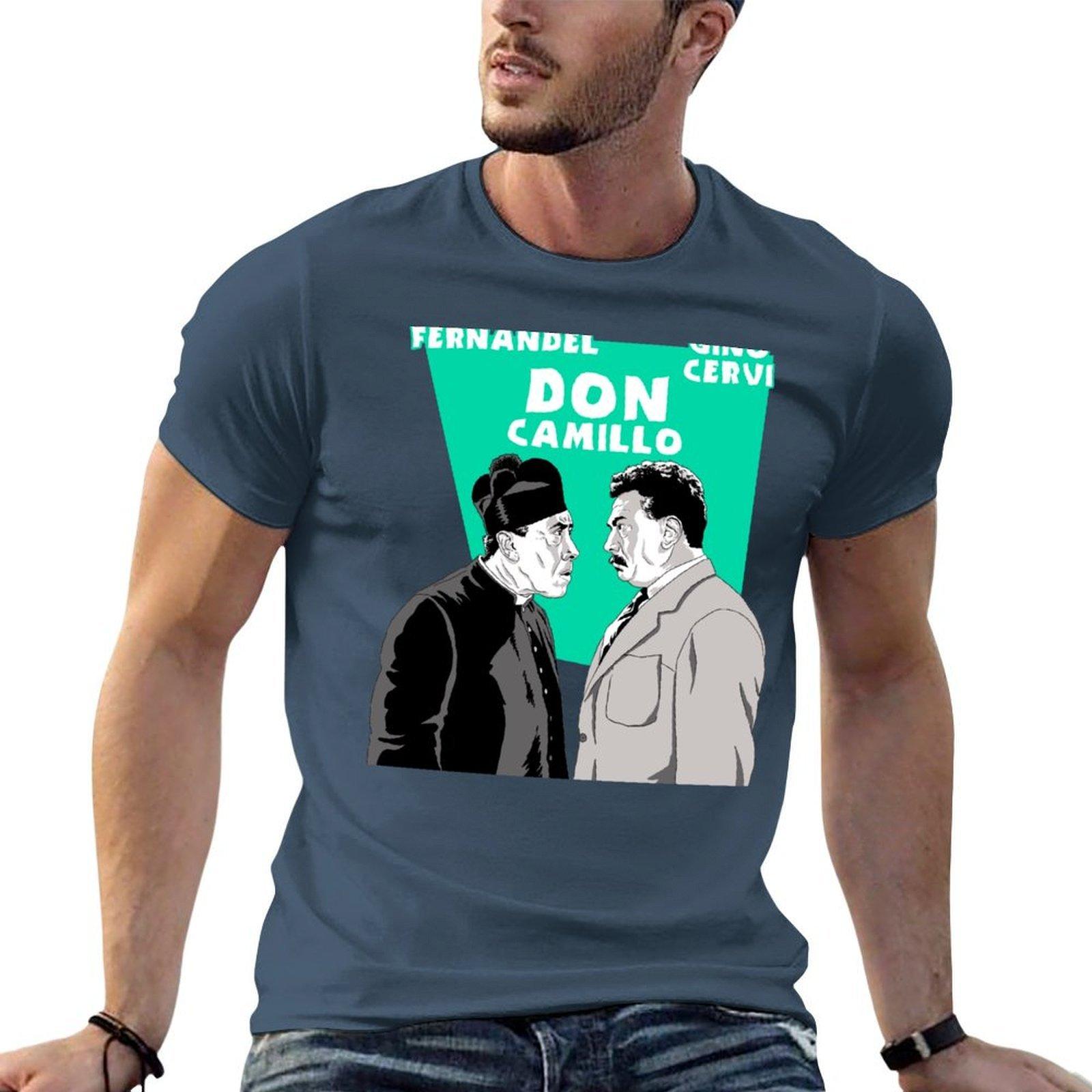 ITALIAN CINEMA  DON CAMILLO TShirt g man t shirts for men graphic t shirts for man TShirt S