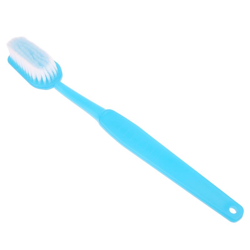

Барвиста Супер Довга Зубна Щітка Надмірна Щітка для Ванни Догляд за Порожниною Рта Глибоке Очищення Очищення Порожнини Рта Стоматологія Чищення Зубів Навчання синій