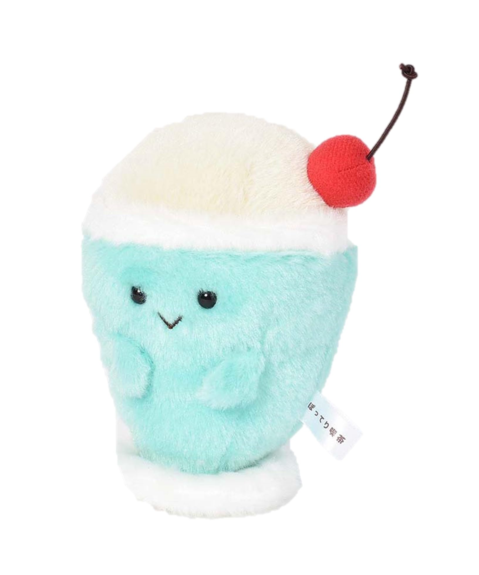 

Васильково-синий Пухлый Кафе Плюшевый Маскот Размером с ладонь (Крем-сода)