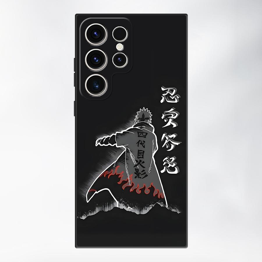 

Cool Namikaze Minato Black Soft Phone Cover Case for Samsung Galaxy S21 FE S20 S24 Plus S23 Ultra S25 Edge Galaxy S25