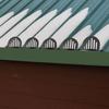 Strong Metal Roof Snowguard Fan Molded Plan Prevents Ice And Snow Avalanches Oxidation Resistant Coating For Winter Safety