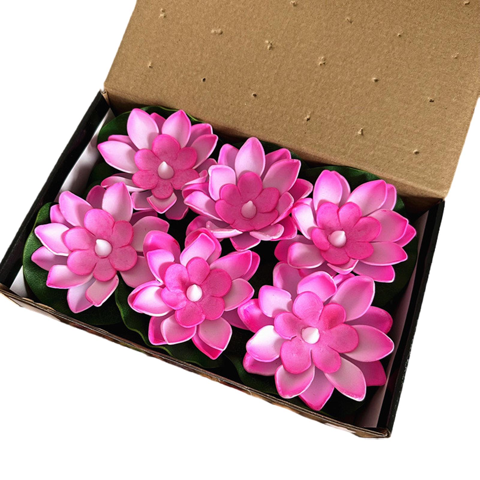 

EPP Водонепроницаемые Плавающие Огни для Бассейнов Светодиодные Огни Лотоса с Технологией Водного Сенсора