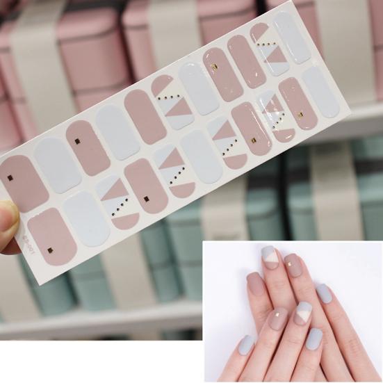 Nail Sticker Self-Adhesive Eco-friendly Paper Nail Art Stickers Decals for Beauty