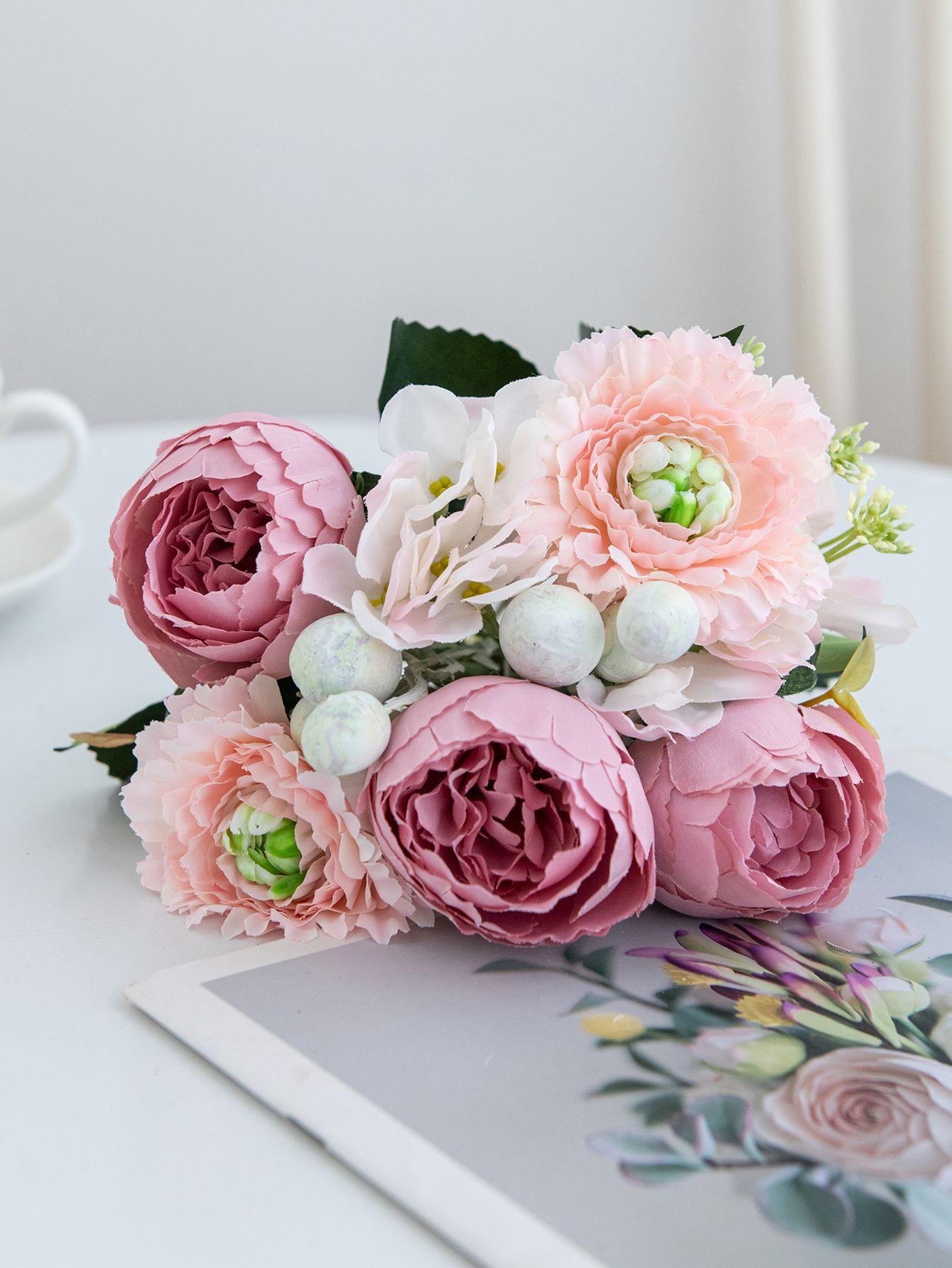 

2/6 шт. Искусственные цветы Шелковые розы Венера Горячие продажи Дом Улица Сад Свадьба Свадебный букет Фестивальная гирлянда Сделай сам Декоративные 2PCS