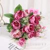 2PCS Artificial Flower Bouquets – For Indoor/Outdoor Gardening, Weddings, and Home Decor