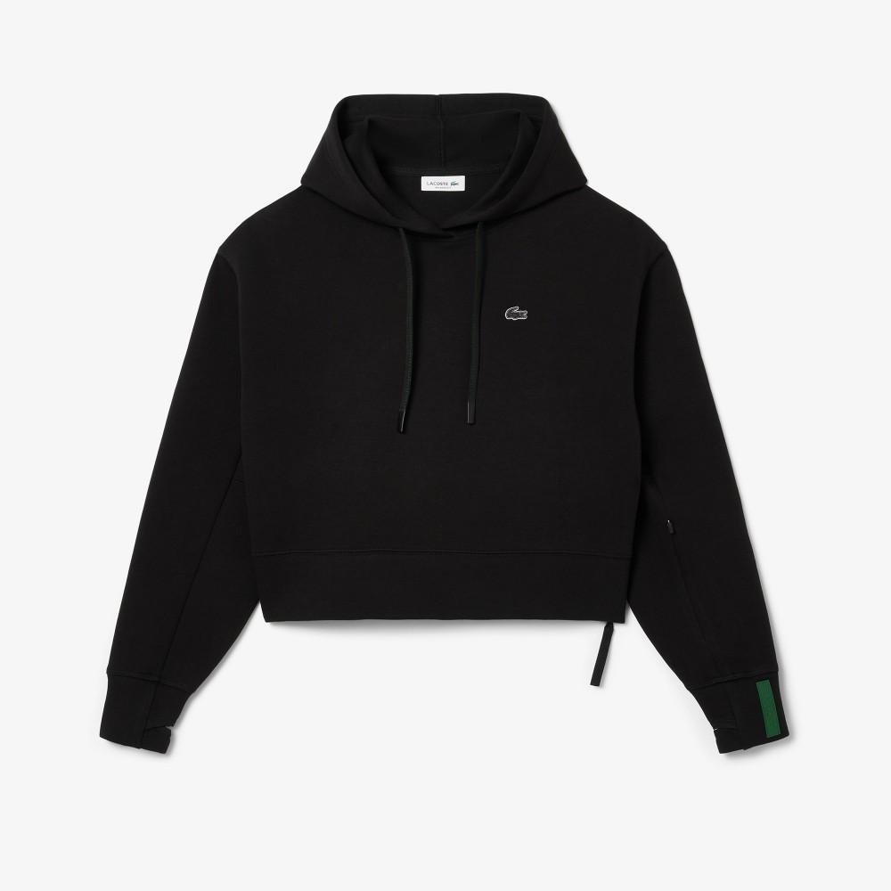 Lacoste Women's Double-Face Active Hooded Sweatshirt SF0281-55N031