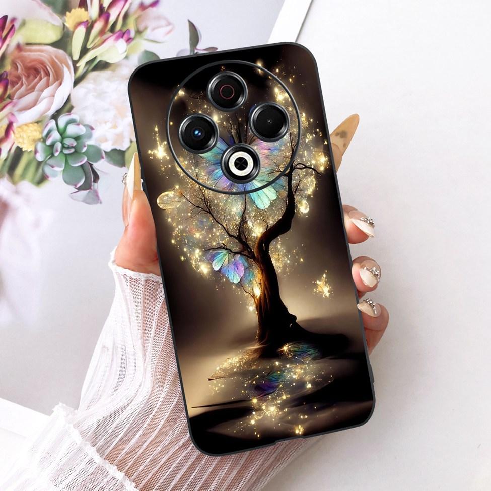 Case For Tecno Spark 30 4G Cover KL6 Cute Cat Fashion Butterfly Painted Casing For Techno Spark 30 Bumper