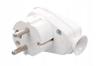 Awa Angled Plug With Switch White