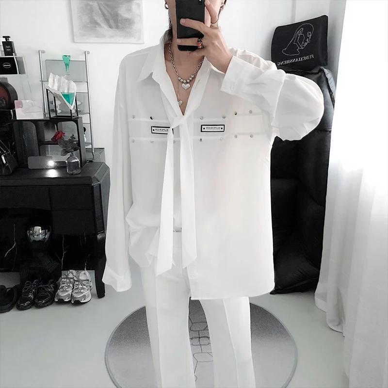 Fashion Long-sleeved High-end Casual Trendy Brand Shirts Loose New Shirts Versatile Shirts