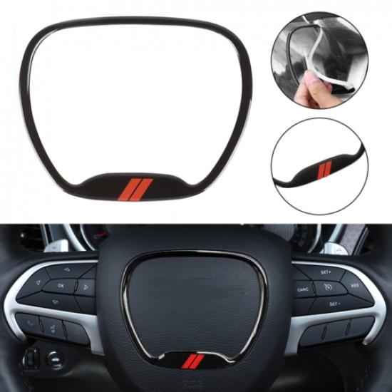 For 15-21 Dodge Challenger Charger Durango Inner Steering Wheel Trim Ring Cover