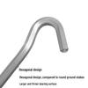 ZISIZ Ultra-Light 18cm Hexagonal Question Mark Tent Peg