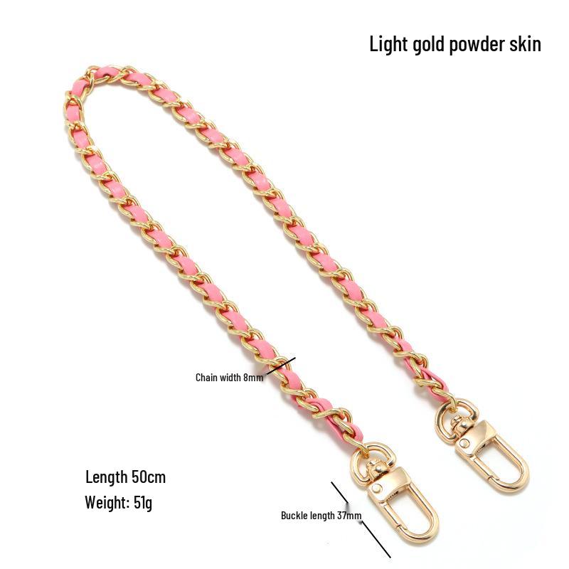 Kouchi Four-Leaf Clover Mahjong Bag Chain Strap - Metal Replacement for Crossbody or Shoulder Bags