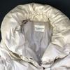 STRAWBERRY-FIELDS 80% Down Coat Outer Women's M Beige Volume Collar(USED)