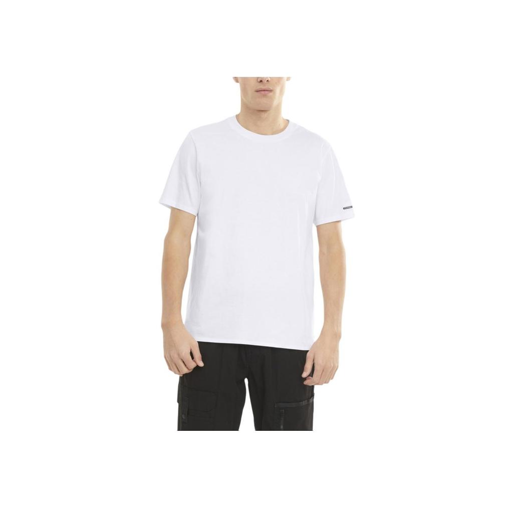 Puma Essential Comfortable Lightweight Breathable Crew Neck Pullover Solid Color Short Sleeve T-Shirt Unisex Tops White 599675-04