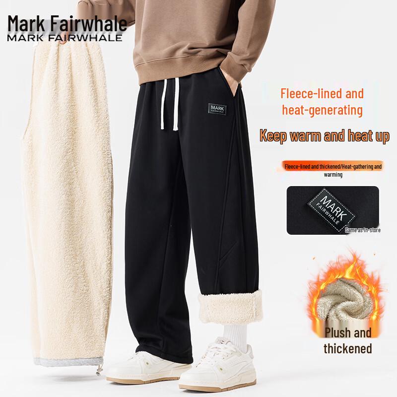 

Mark Fairwhale Men s Lamb Wool Lined Casual Winter Pants 3XL