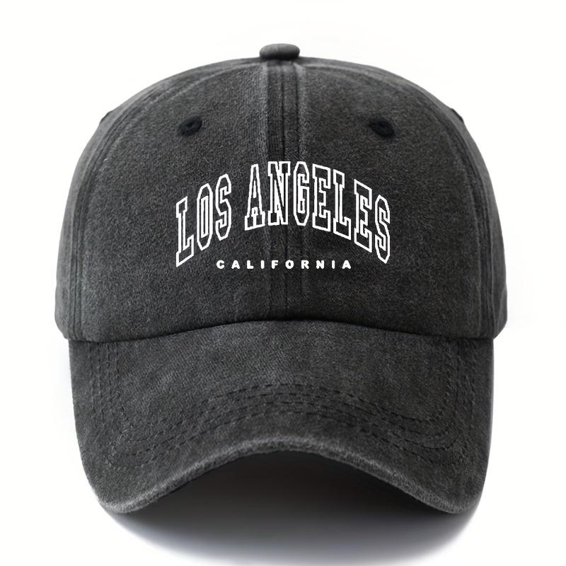 Men's retro baseball cap Los Angeles lightweight outdoor duckbill cap, suitable for camping party occasions, truck drivers