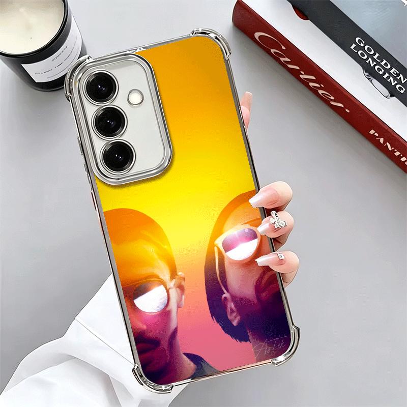 PNL QLF Rapper Singer Soft Phone Case For Samsung A17 A27 A07 A37 A57 A16 A56 A15 A55 A14 A54 A13 A53 A26 A36 A25 A35 A24 A34 A2