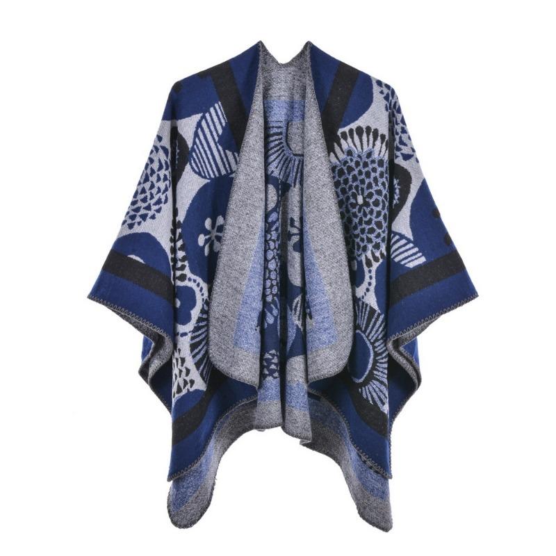 Women S Fashion Warm Scarf Cape For All Seasons