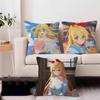 Anime K-Kirisaki-Chitoge Pillow Gift Home Office Decoration Bedroom Sofa Car Cushion Cover Case 45x45