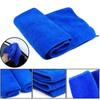 Car Microfiber Towels Auto Detailing Polishing Cloth Car Motorcycle Cleaning Care Tools Household Blue Softness Cleaning Towel