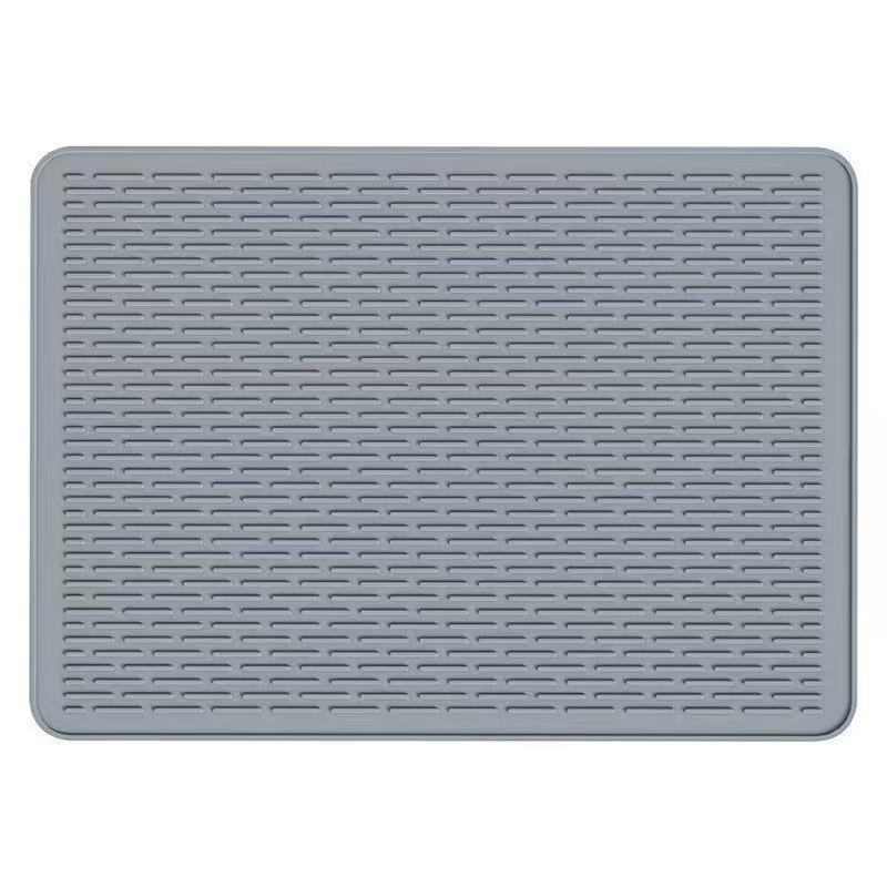 Silicone Thermal Insulation Mat Stove Mat Kitchen Countertop Drain Mat Anti-scalding and Non-slip Silicone Tableware Mat