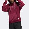 Adidas Dame 8 Basketball Hoodie With Print Men Tops Burgundy HB5466