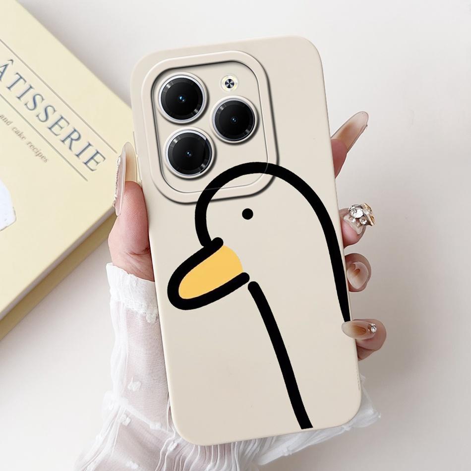 For Infinix Hot 40 Pro Case Hot 40 40i 40Pro Hot40 Hot40i Cute Panda Rabbit Cartoon Soft Silicone Shockproof Phone Cases