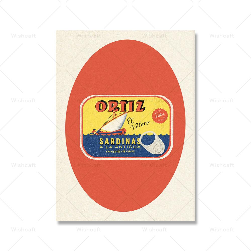 Japanese Food Poster Grocery Store Ramen Sushi Fruit Fish Can Wall Art Print Canvas Modern Kitchen Decor Retro Coffee Painting