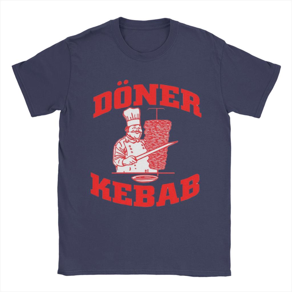 Hipster oner Kebab Turkish Kebab TShirts for Unisex O Neck Pure Cotton T Shirt Short Sleeve Tee Shirt Birthday Present Clothing