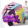 Nightmare Before Christmas Themed Automatic Opening and Closing Umbrella, Brightly Colored 8-rib Portable Umbrella, Suitable for Men and Women, A Perf