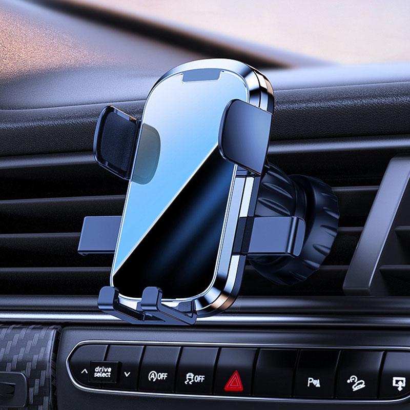 Universal Phone Holder In Car Mobile Mount Stand Air Vent Hook Clip Car Phone Holder for IPhone Xiaomi Samsung Cellphone Support