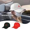 Car Duck Tongue Cap 3D Hat Baseball Cap Casual Trucket Hat For Mitsubishi Outlander Lancer L200 ASX Pajero Grandis Eclipse