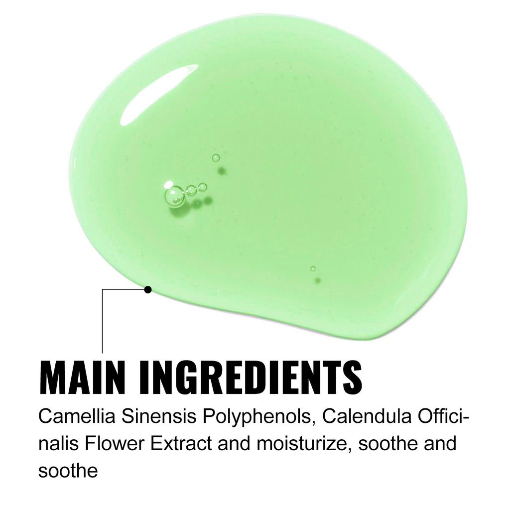 Grüntee Reinigung Auftragen Maske Grüntee Reinigung Abziehen