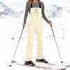 Geïsoleerde skibroek voor dames, skibroek met bretels, snowboardbroek, skipak met verstelbare schouderbanden