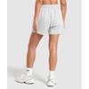 Gymshark Training Fleece Shorts Light Grey Core Marl B6a1p Gbcn