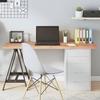 VidaXL Light Brown Table Top 140x60x4 Cm Treated Oak Wood 3156381