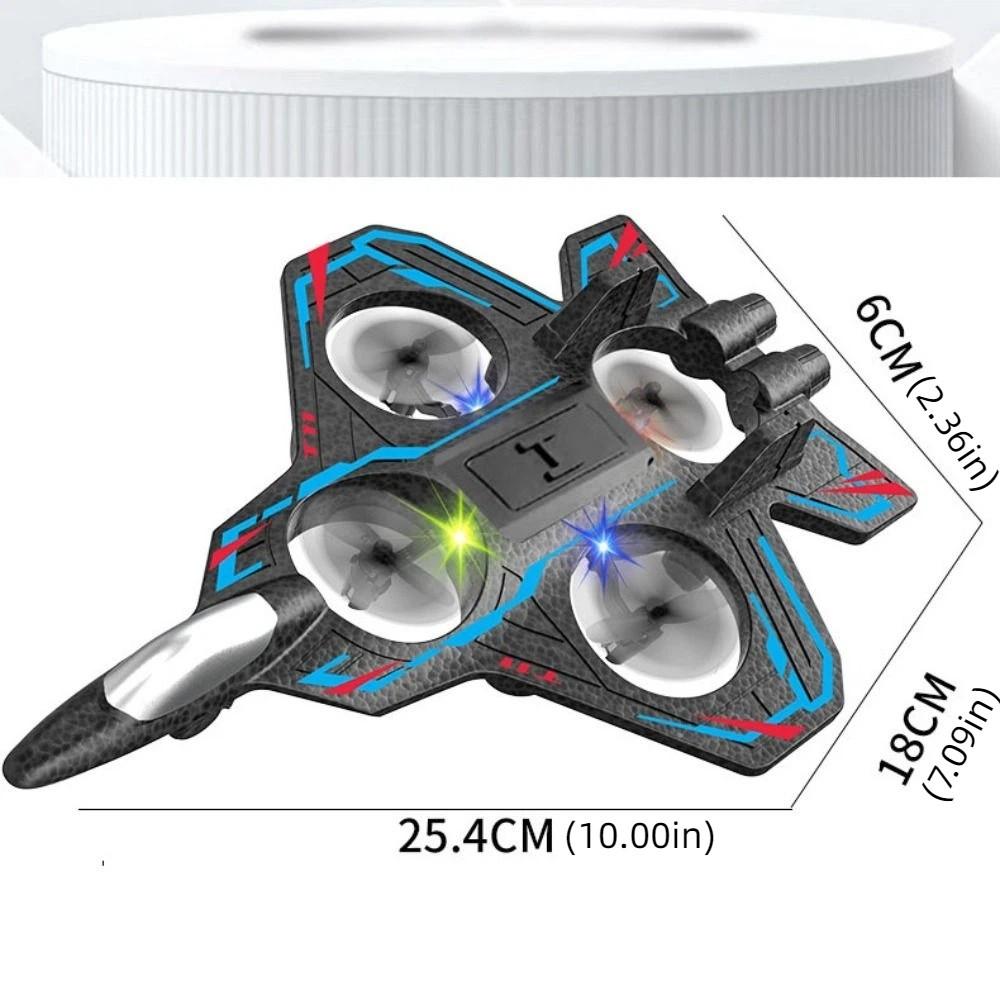 Gravity Sensing Remote Control Foam Fighter EPP Foam RC Hobby Jet Plane  Kids Gifts