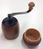 Kalita AC Brown Coffee Wooden and Aluminum Grinder with High Grit Adjustable Coffee Manual Gift KH-9 Mill, Consistency, Coarseness, Hand-Grinded Mill,