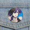 32/44/58mm Bungo Stray Dogs Pin Agency Atsushi Nakajima Dazai Osamu Soft Button Decorative Handmade Hat Badge Gift Accessory