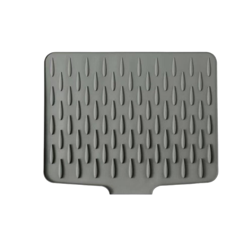 

2025 New Silicone Worktop Saver No Spill Heat Resistant Drainer Mat Multi-Function Countertop Protector for Kitchen Sink L