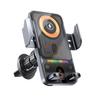 Smart Car Phone Mount 15W Wireless Car Charger Hands Free Car Phone Holder Easy Air Vent Installation Smartphone Mount