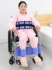 Portable Restraint Strap for Frail or Unconscious Elderly in Wheelchairs