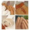 Plush  Gloves Full Finger Winter Mittens Fashion Women Suede Velvet  Gloves  Sports