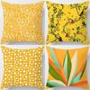 Office Living Room Home Pillowcase Floral Pattern Pillowcase Car Ornaments