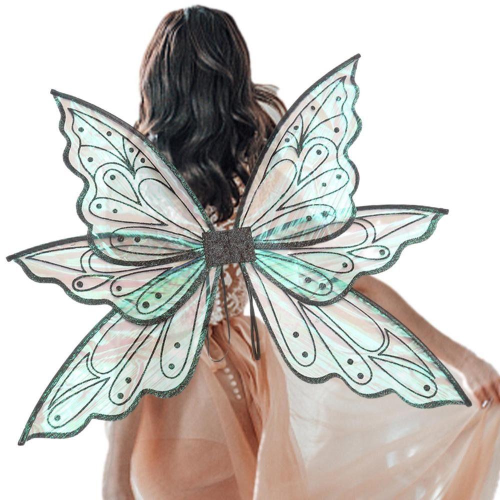 Party Decorations Fairy Butterfly Wing Cosplay Costumes Stage Catwalk Accessory Elf Cosplay Wing